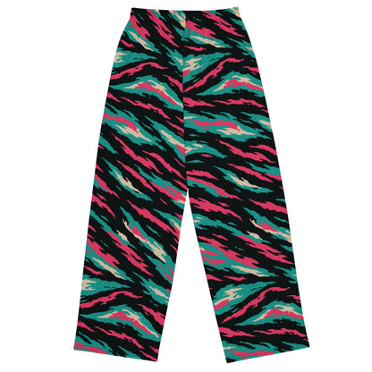 Miami Lizard CAMO unisex wide-leg pants - Wide-leg Pants