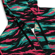 Lizard Miami Vice CAMO Unisex Zip Hoodie