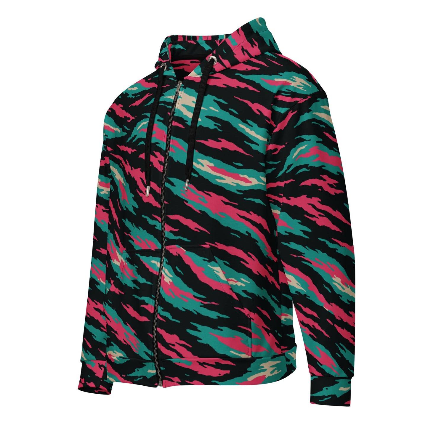 Miami Lizard CAMO Unisex zip hoodie - Zip Hoodies