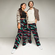 Lizard Miami Vice CAMO Unisex Wide-Leg Joggers - 2XS