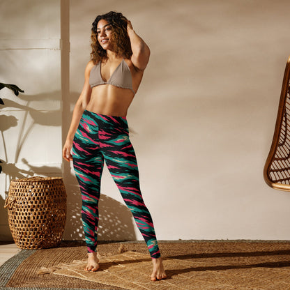 Miami Lizard CAMO Yoga Leggings - Womens