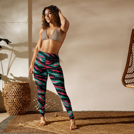 Miami Lizard CAMO Yoga Leggings - Womens