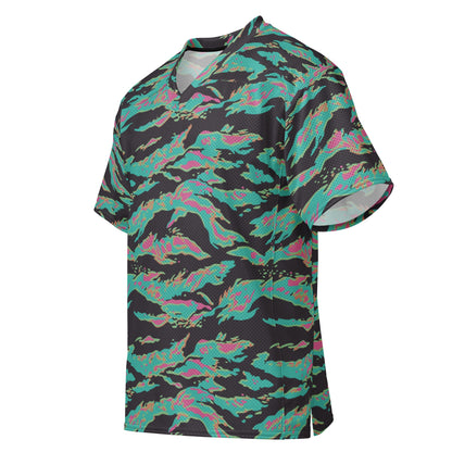 Miami Tiger Stripe CAMO American football jersey - 2XS - Football Jersey