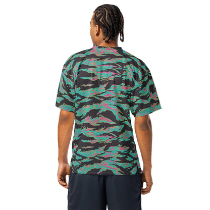 Miami Tiger Stripe CAMO American football jersey - Football Jersey