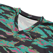 Tiger Stripe Miami CAMO Unisex American Football Jersey