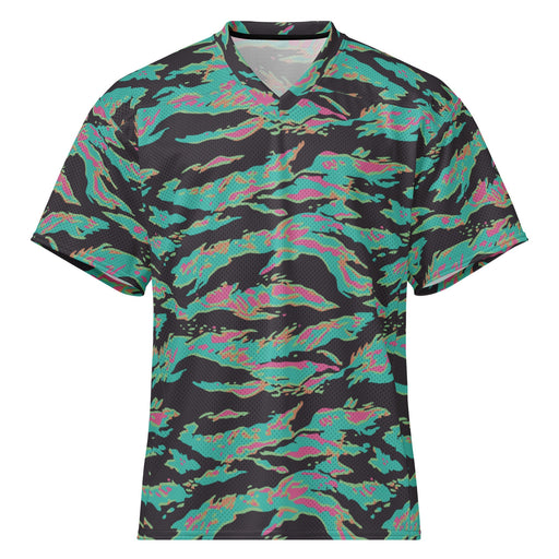 Tiger Stripe Miami CAMO Unisex American Football Jersey