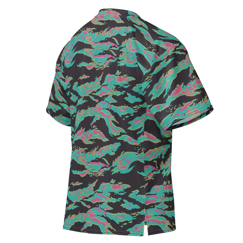 Tiger Stripe Miami CAMO Unisex American Football Jersey