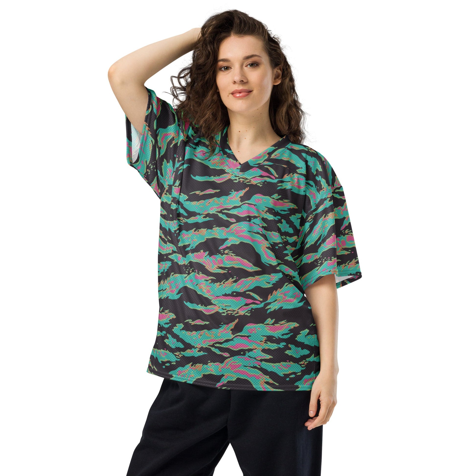 Miami Tiger Stripe CAMO American football jersey - Football Jersey