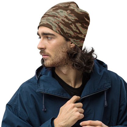 Miami Tiger Stripe Arid CAMO Beanie