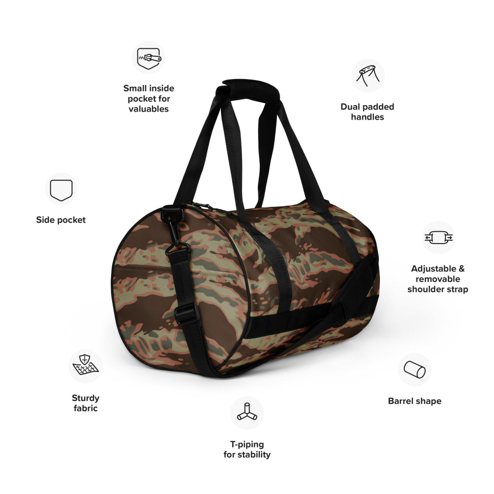 Miami Tiger Stripe Arid CAMO gym bag - Gym Bag