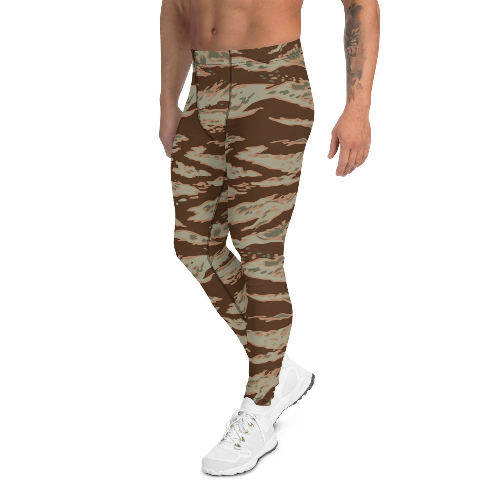 Miami Tiger Stripe Arid CAMO Men’s Leggings - Mens