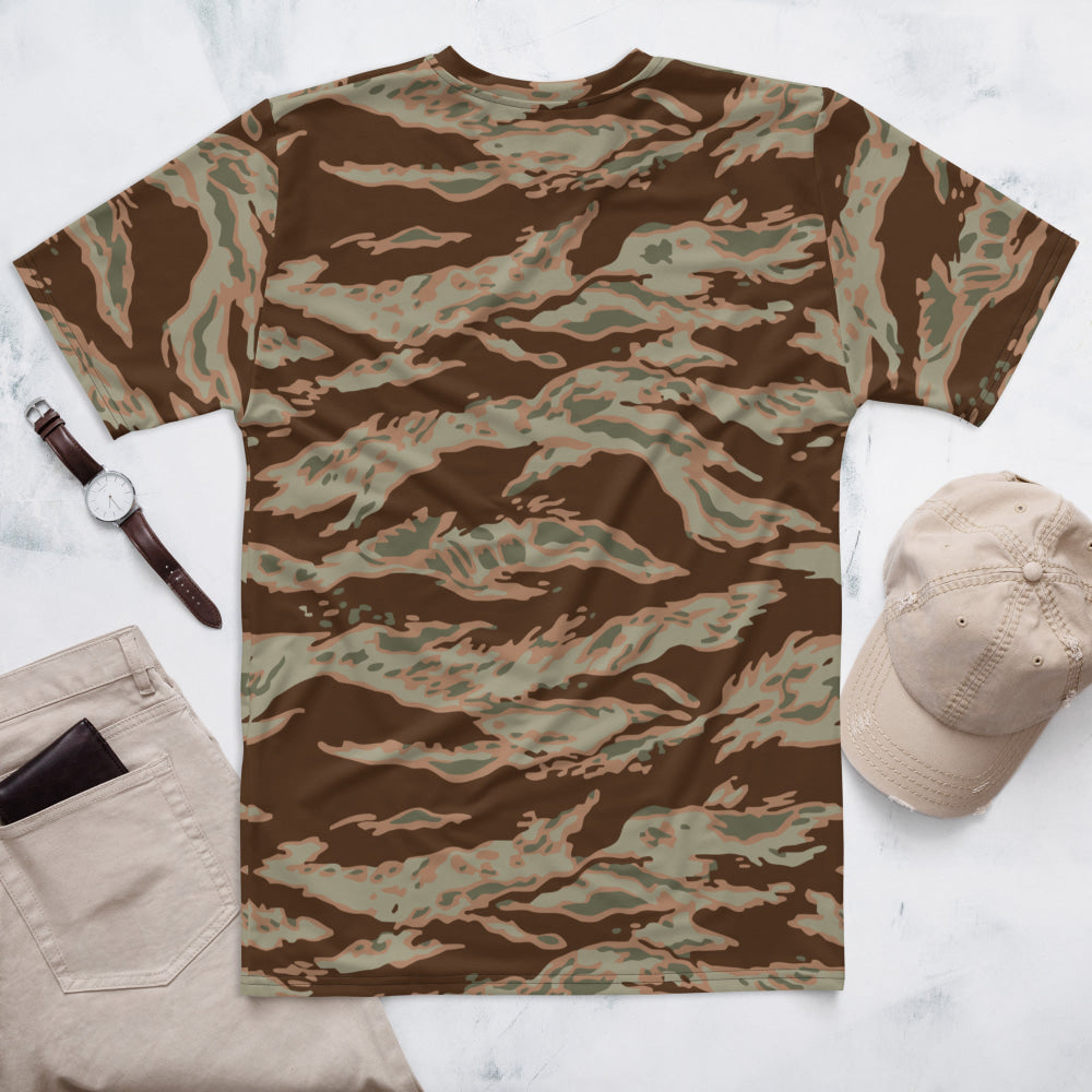 Miami Tiger Stripe Arid CAMO Men’s t-shirt - Mens T-Shirt