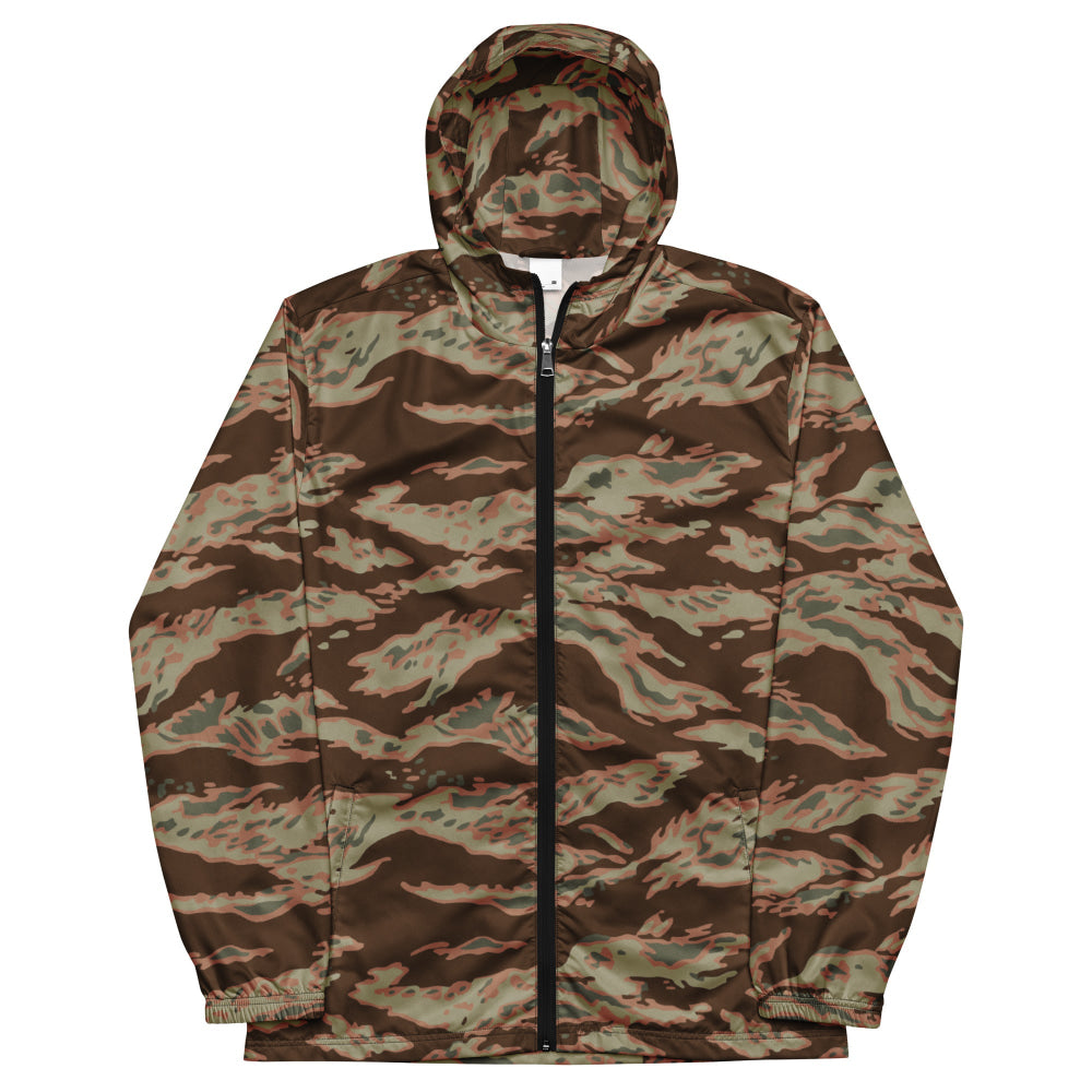 Miami Tiger Stripe Arid CAMO Men’s windbreaker - Mens Windbreaker