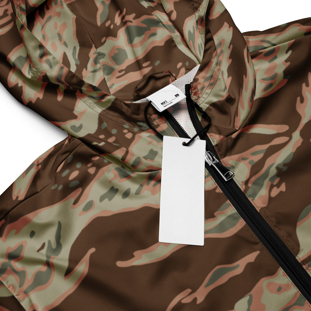 Miami Tiger Stripe Arid CAMO Men’s windbreaker - Mens Windbreaker