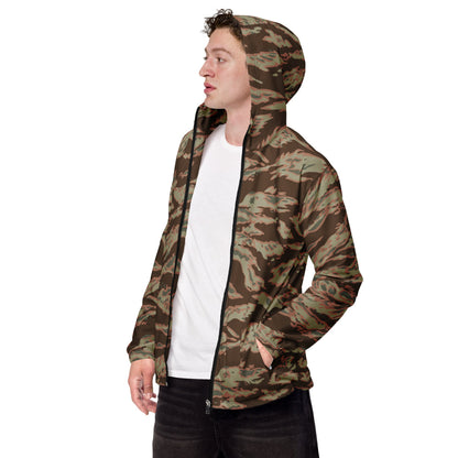 Miami Tiger Stripe Arid CAMO Men’s windbreaker - XS - Mens Windbreaker