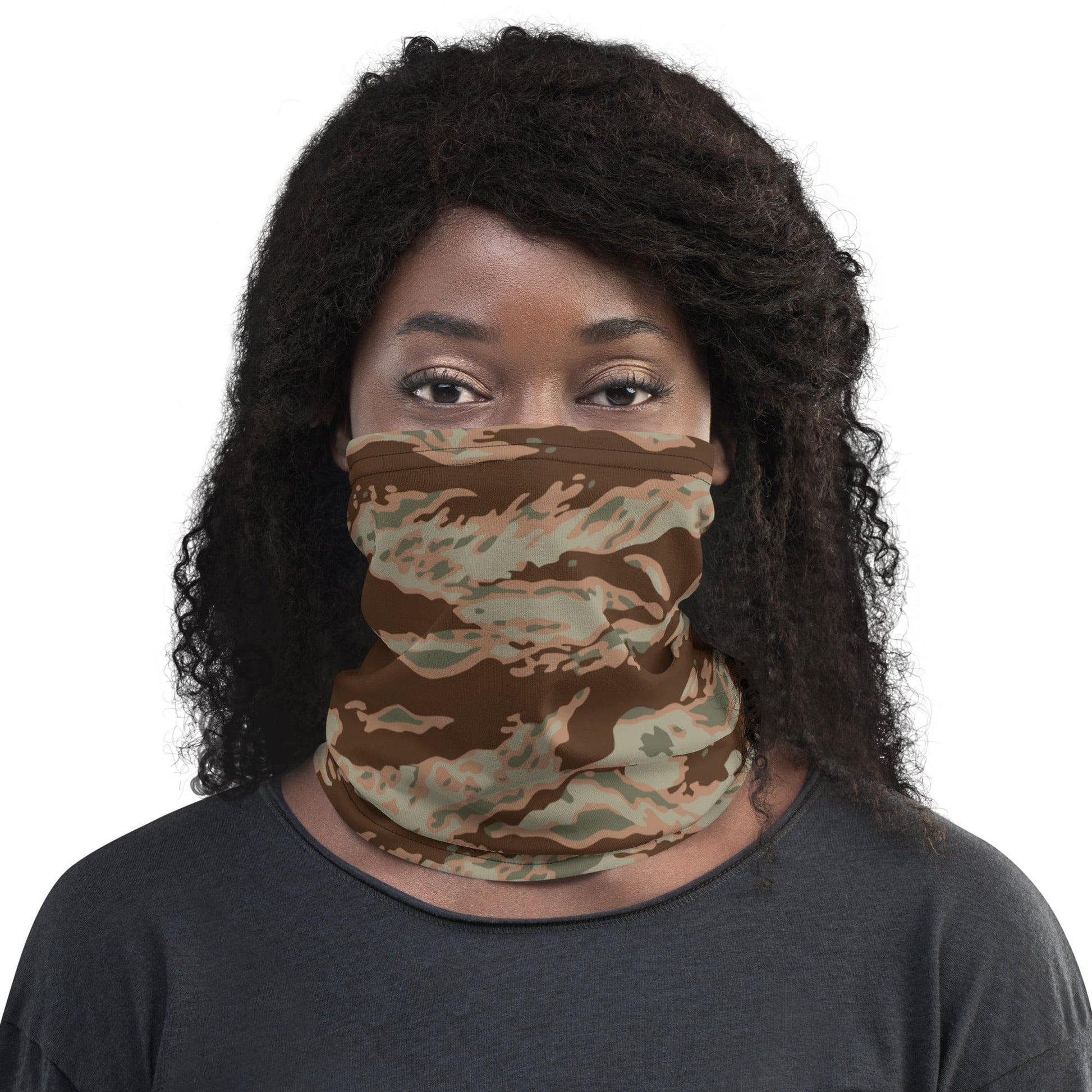 Miami Tiger Stripe Arid CAMO Neck Gaiter