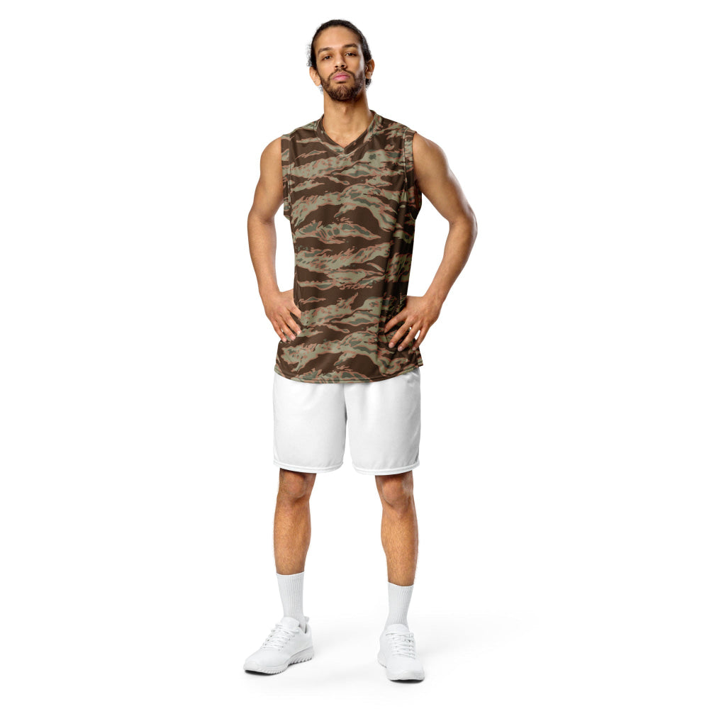 Miami Tiger Stripe Arid CAMO unisex basketball jersey - Unisex Basketball Jersey