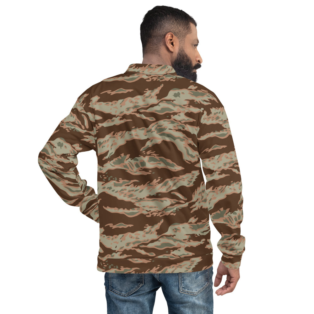 Miami Tiger Stripe Arid CAMO Unisex Bomber Jacket