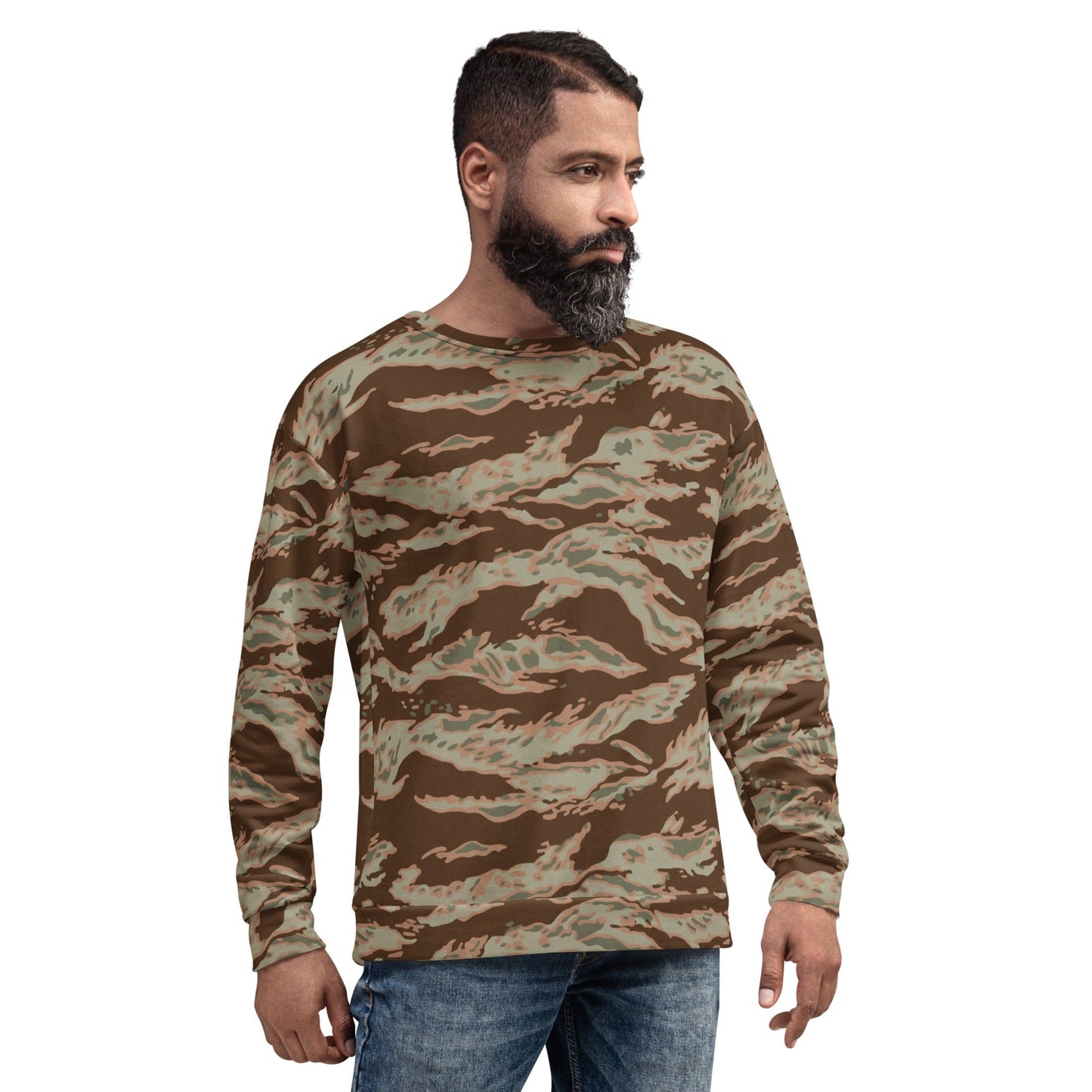 Miami Tiger Stripe Arid CAMO Unisex Sweatshirt