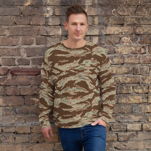 Miami Tiger Stripe Arid CAMO Unisex Sweatshirt - XS