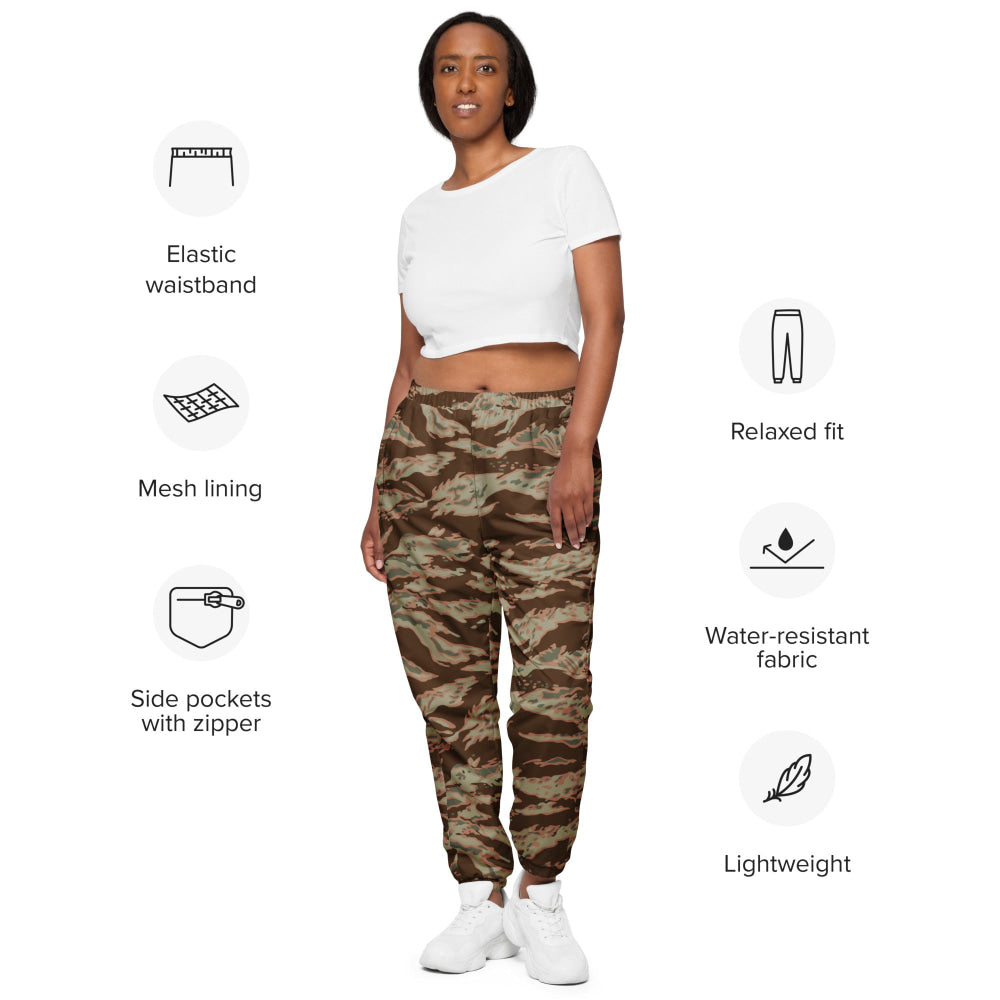 Miami Tiger Stripe Arid CAMO Unisex track pants - Track Pants