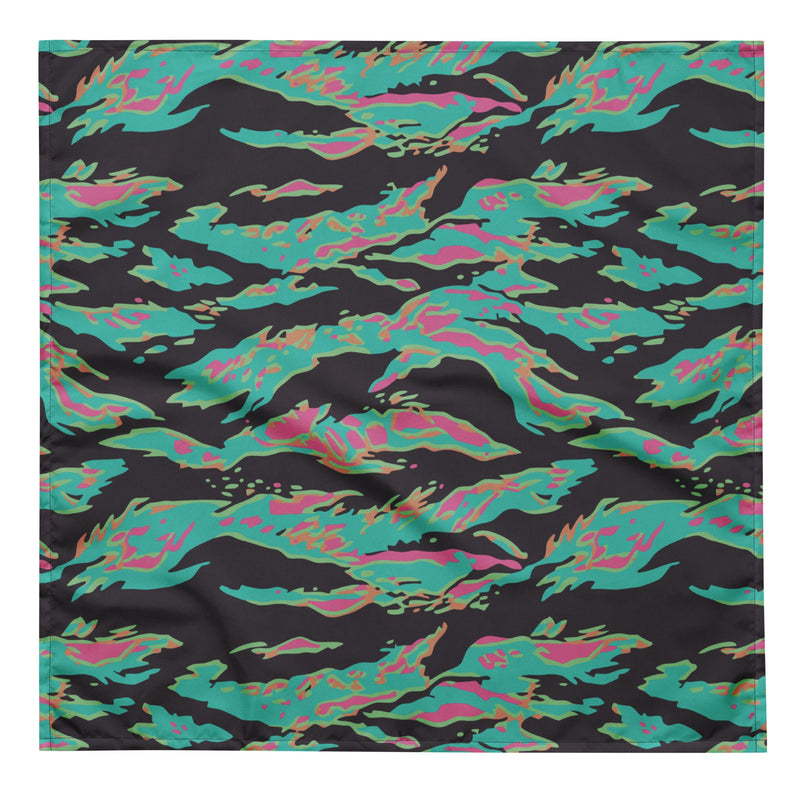 Tiger Stripe Miami CAMO Bandana - L