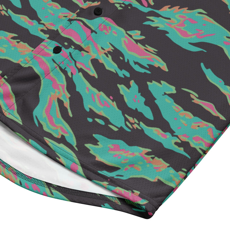 Tiger Stripe Miami CAMO Unisex Baseball Jersey