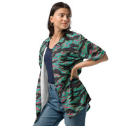 Tiger Stripe Miami CAMO Unisex Baseball Jersey