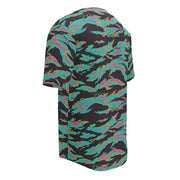 Tiger Stripe Miami CAMO Unisex Baseball Jersey