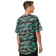 Tiger Stripe Miami CAMO Unisex Baseball Jersey