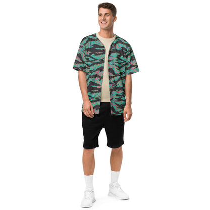 Miami Tiger Stripe CAMO baseball jersey - Baseball Jerseys
