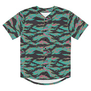 Tiger Stripe Miami CAMO Unisex Baseball Jersey