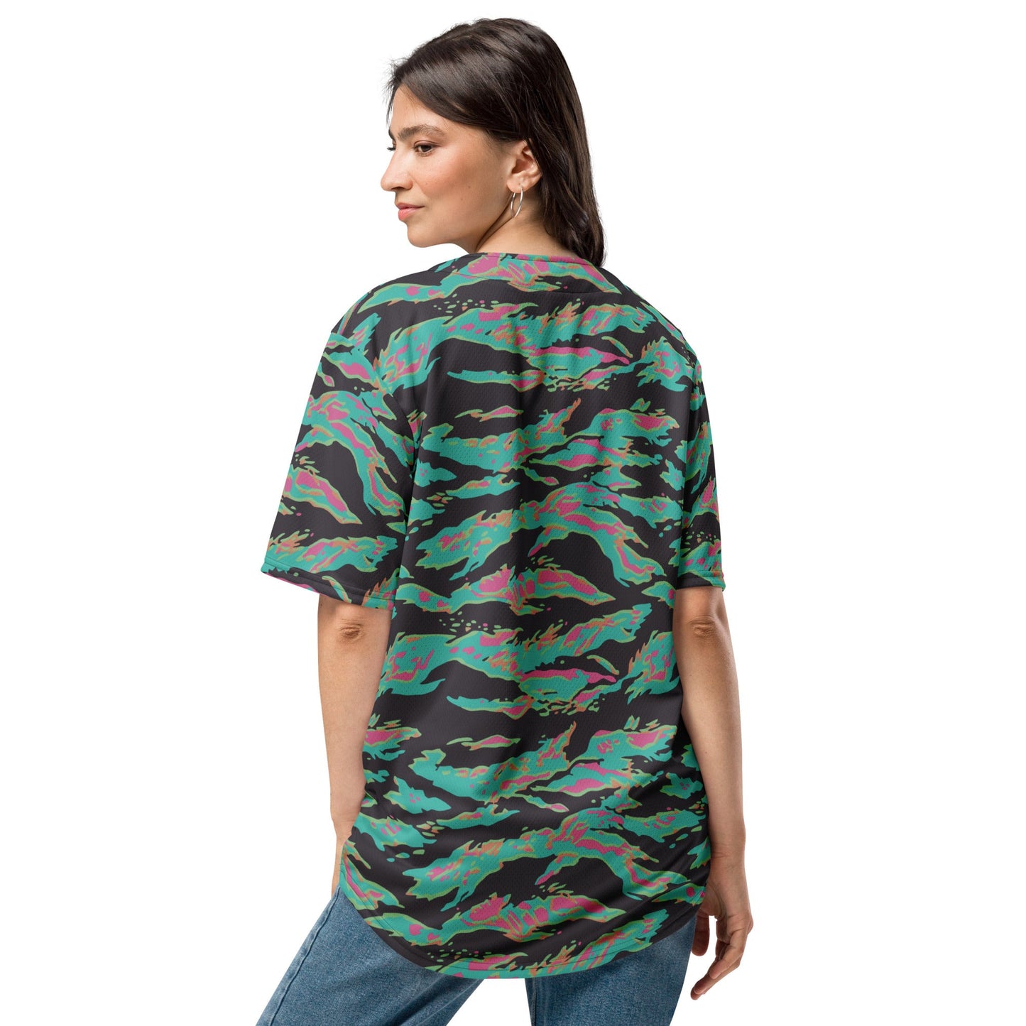 Miami Tiger Stripe CAMO baseball jersey - Baseball Jerseys