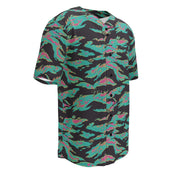 Tiger Stripe Miami CAMO Unisex Baseball Jersey