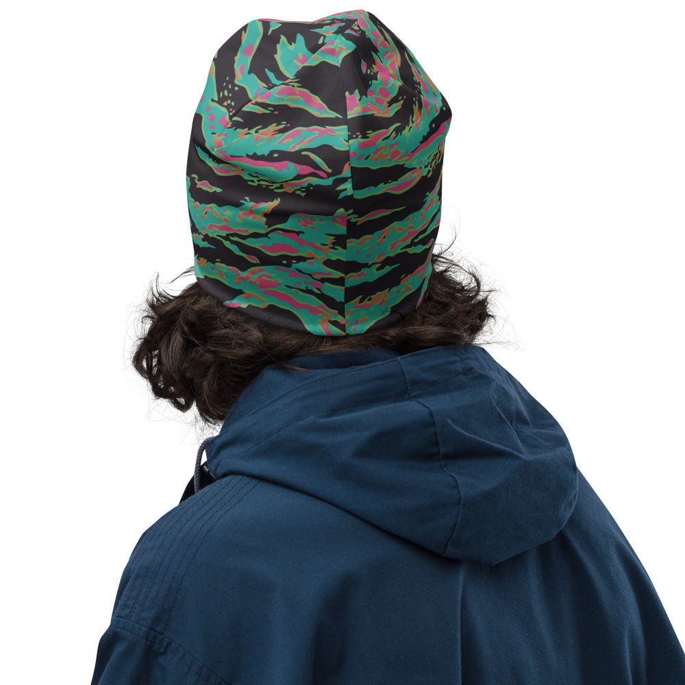 Miami Tiger Stripe CAMO Beanie