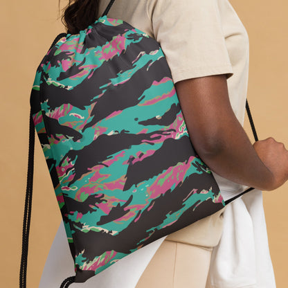 Miami Tiger Stripe CAMO Drawstring Bag - Bags