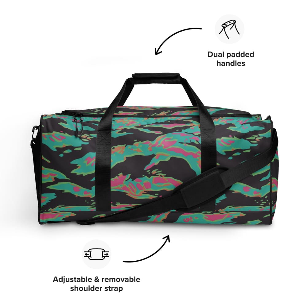 Miami Tiger Stripe CAMO Duffle bag