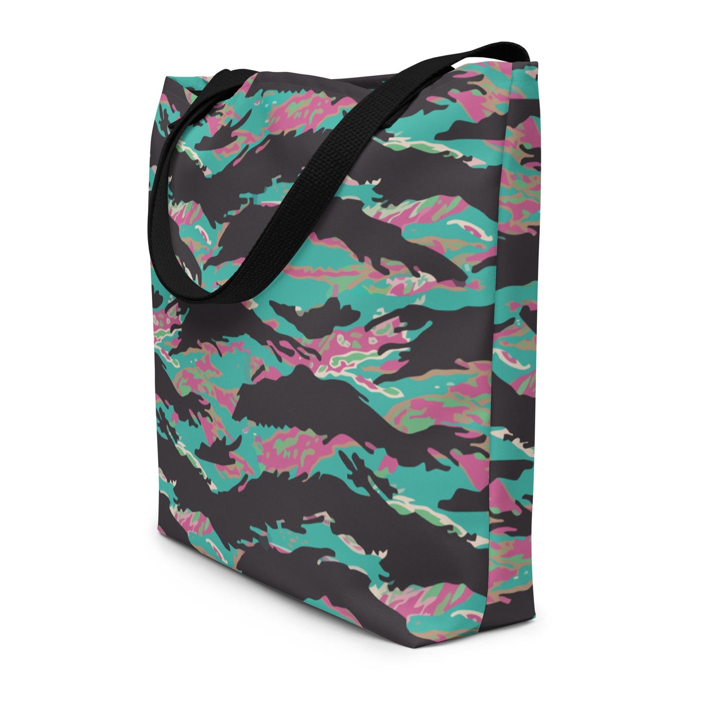 Miami Tiger Stripe CAMO Large Tote Bag - Bags