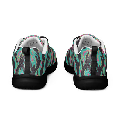 Miami Tiger Stripe CAMO Mens Athletic Shoes