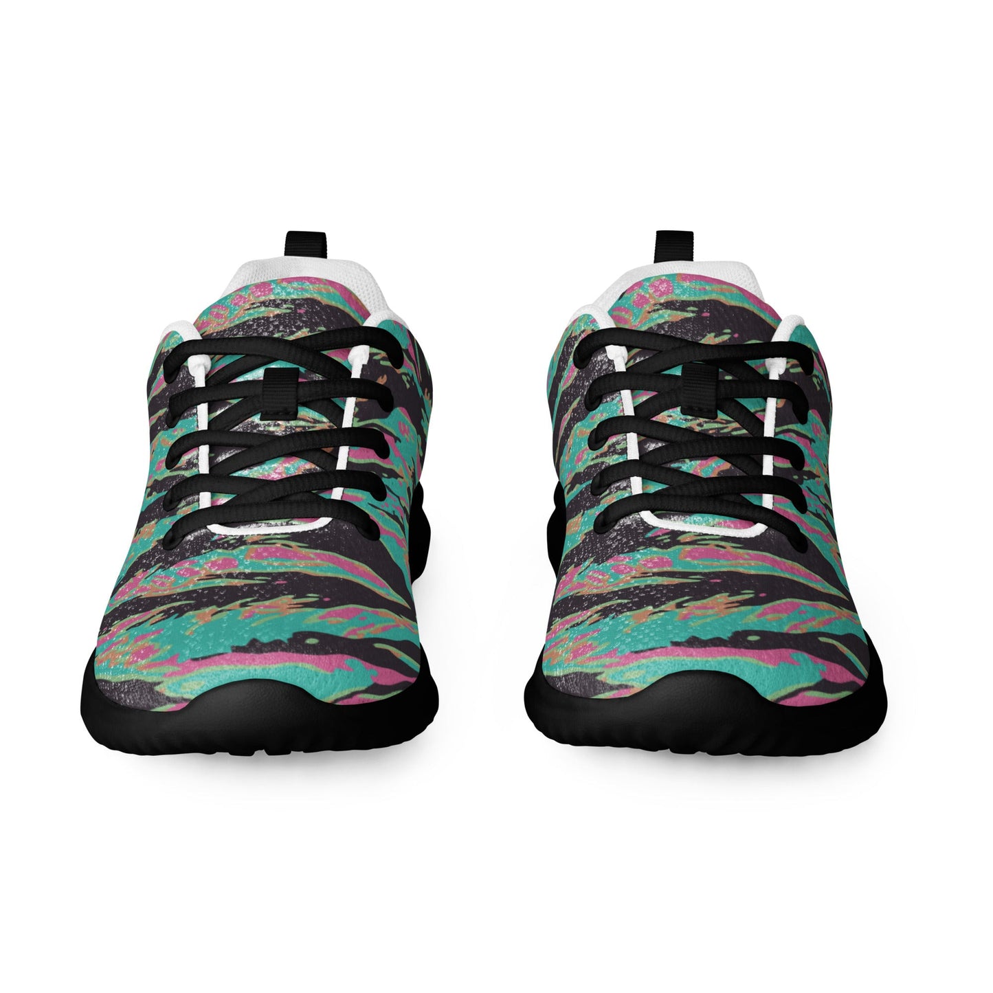 Miami Tiger Stripe CAMO Mens Athletic Shoes