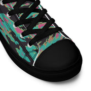 Tiger Stripe Miami CAMO Mens High-Top Canvas Shoes