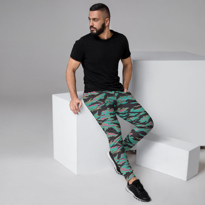 Tiger Stripe Miami CAMO Mens Joggers - XS - Men