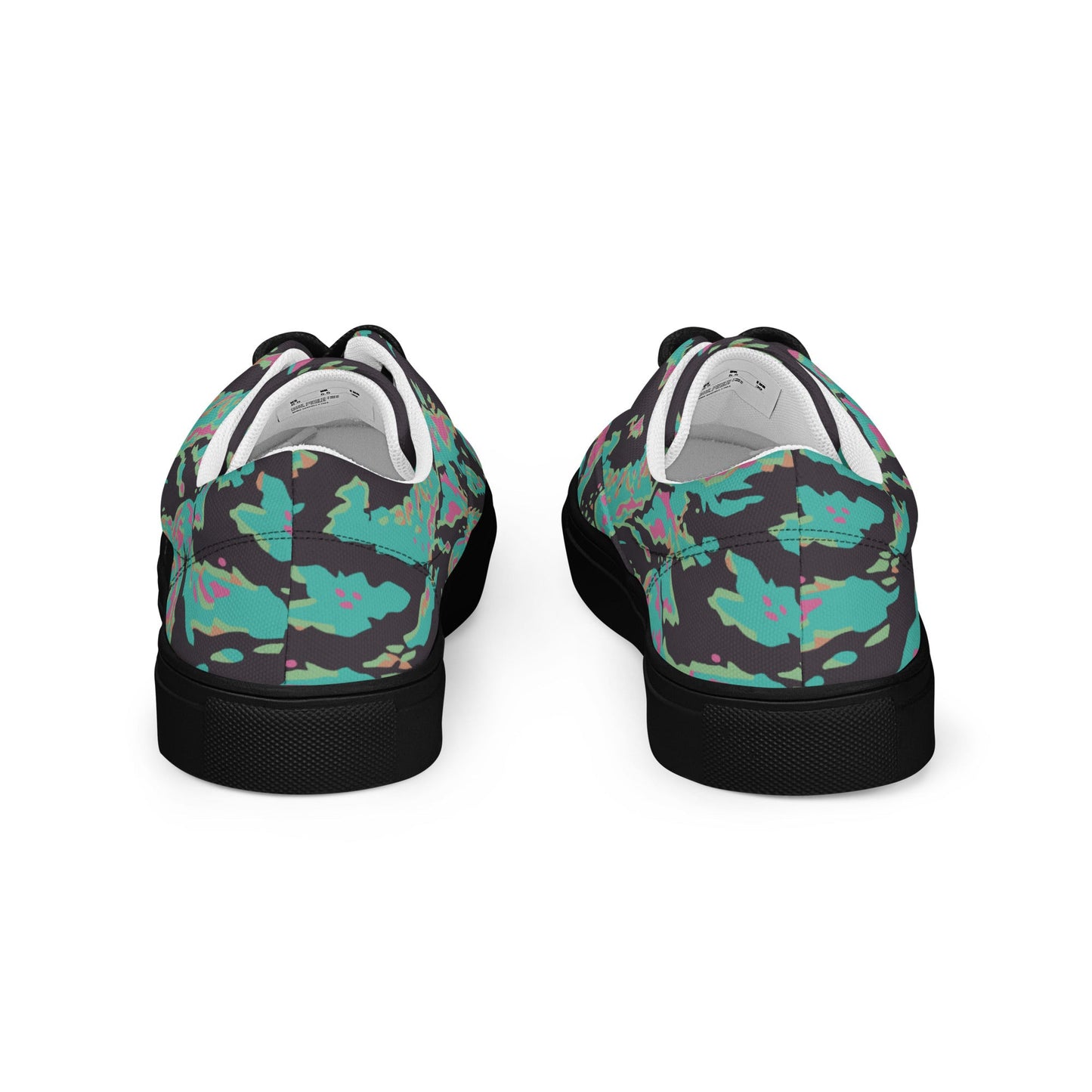 Miami Tiger Stripe CAMO Mens Lace-Up Canvas Shoes - Lace-up