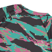 Tiger Stripe Miami CAMO Mens Short-Sleeve Rash Guard