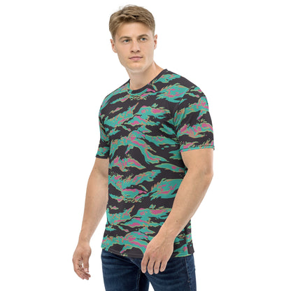 Miami Tiger Stripe CAMO Mens t-shirt - T-Shirts