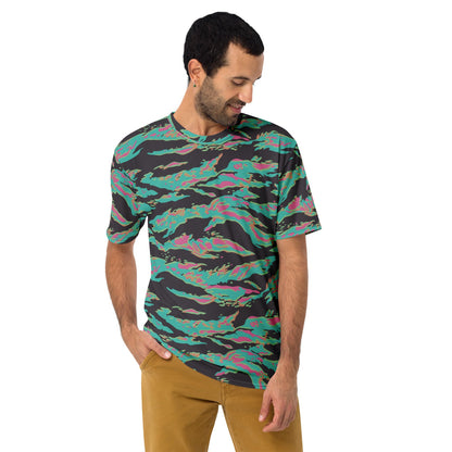 Miami Tiger Stripe CAMO Men’s t-shirt - Mens T-Shirt