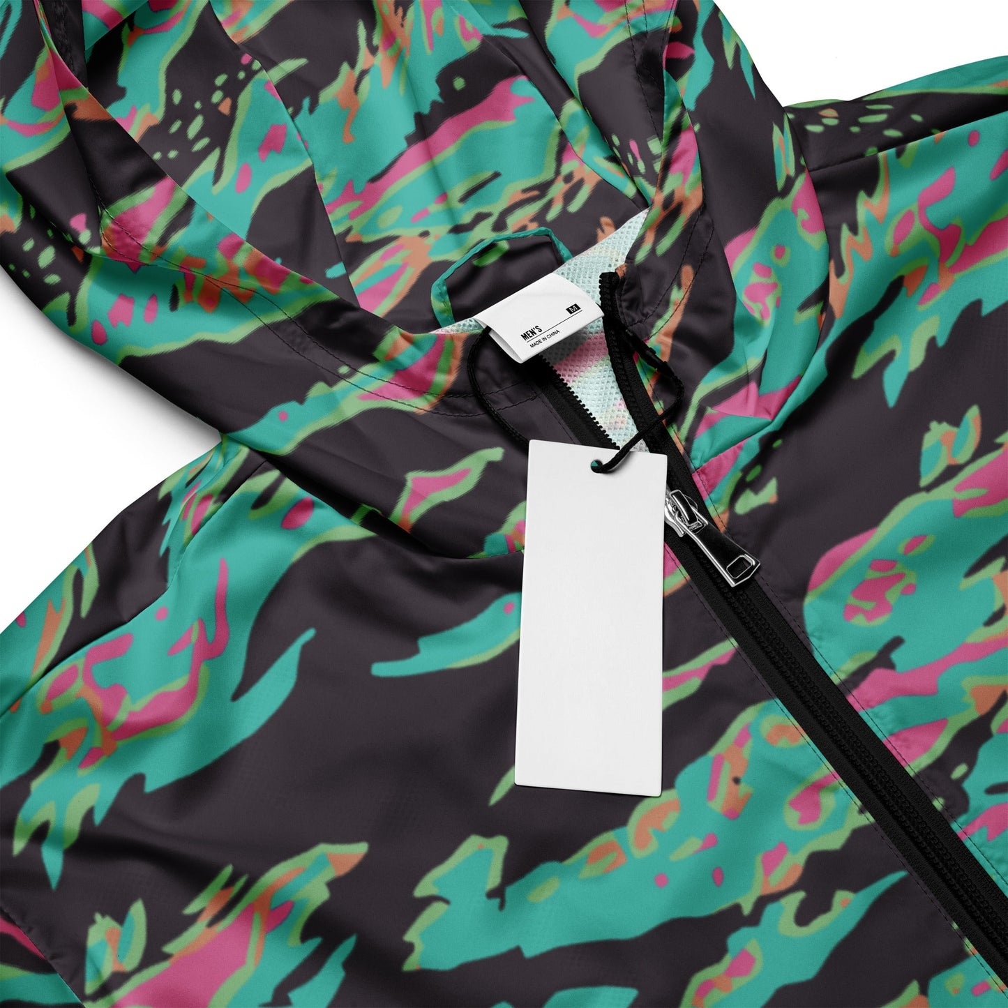 Miami Tiger Stripe CAMO Mens windbreaker - Windbreakers