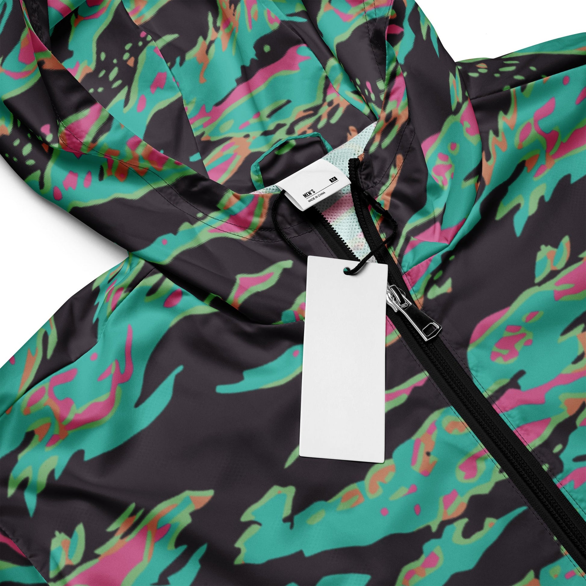 Miami Tiger Stripe CAMO Mens windbreaker - Windbreakers