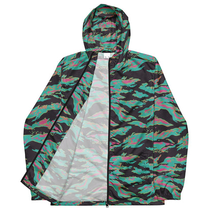 Miami Tiger Stripe CAMO Mens windbreaker - Windbreakers