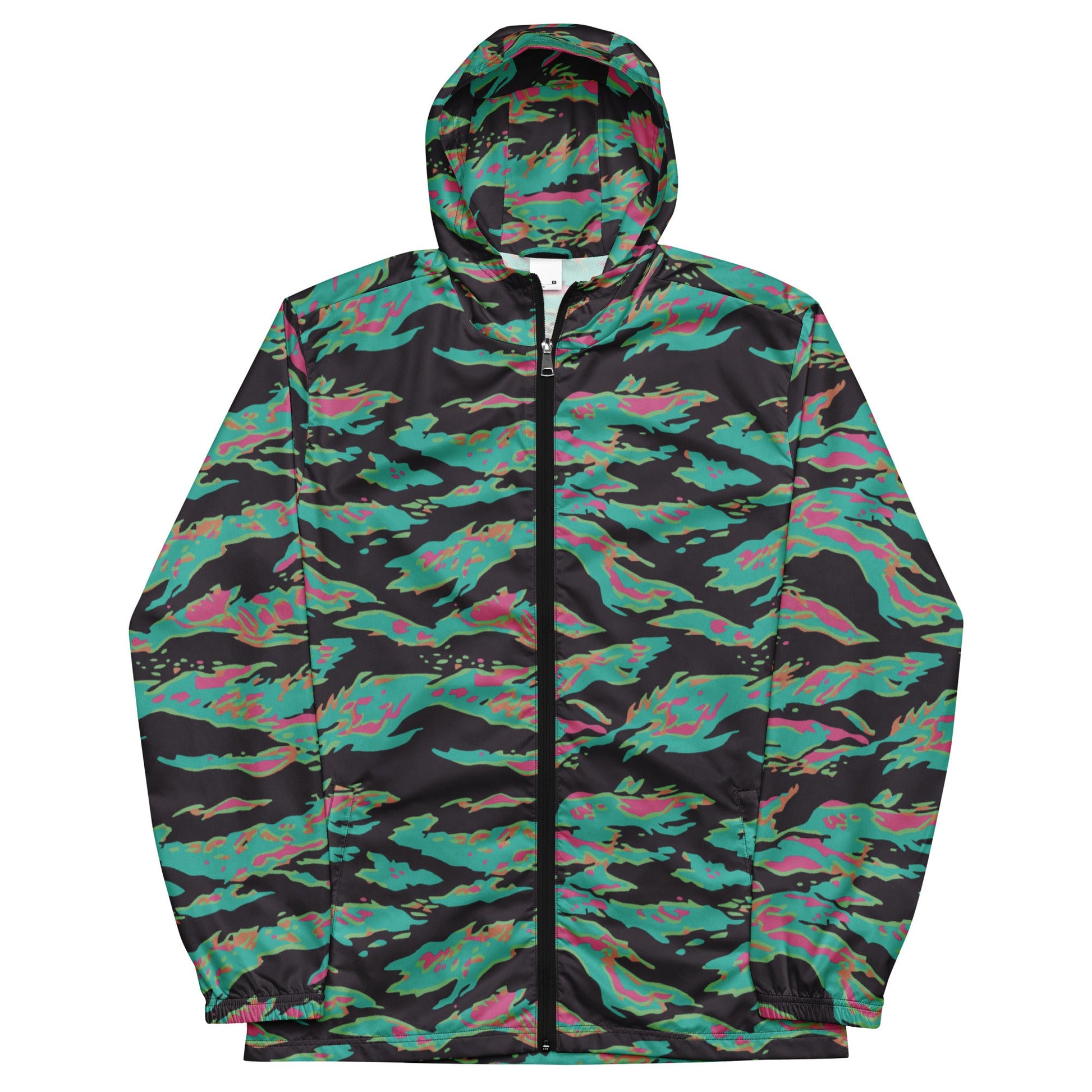 Miami Tiger Stripe CAMO Mens windbreaker - Windbreakers